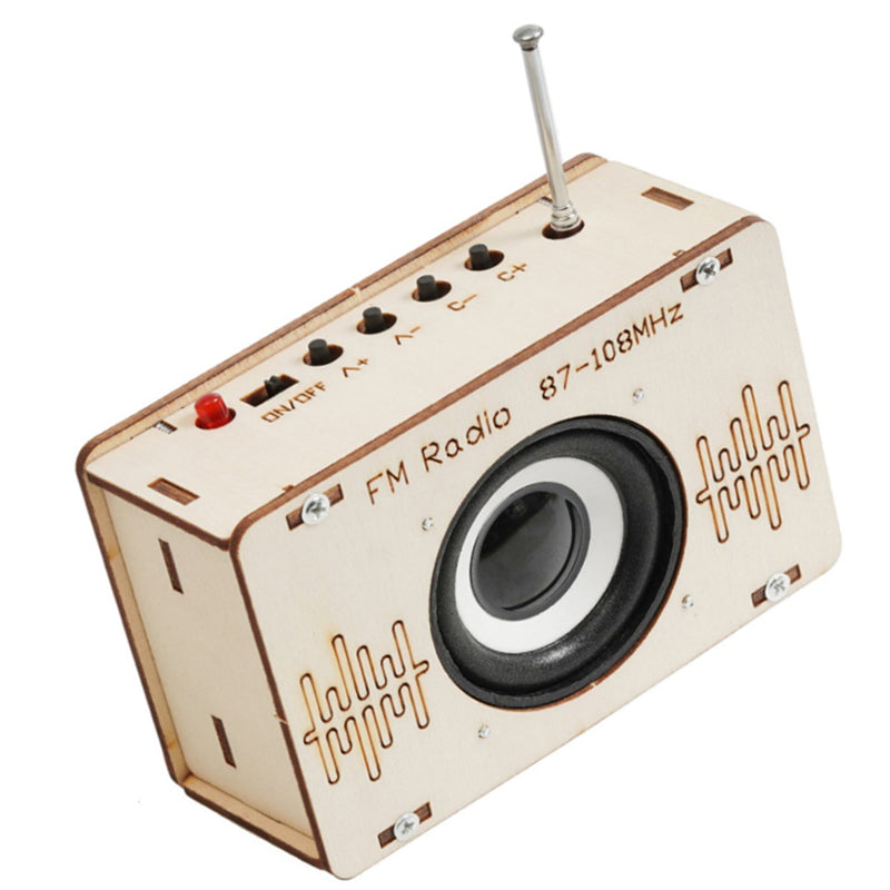 DIY Houten Radio Bouwpakket voor Kinderen